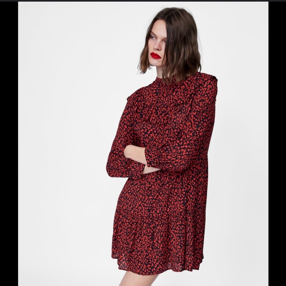 Zara tiered dress